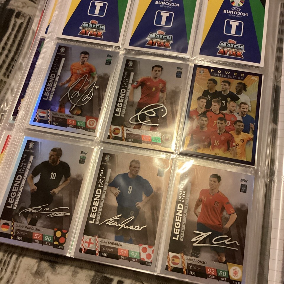 Topps Match Attax Euro 2024 Cards Bundle Job Lot Trading Cards eBay