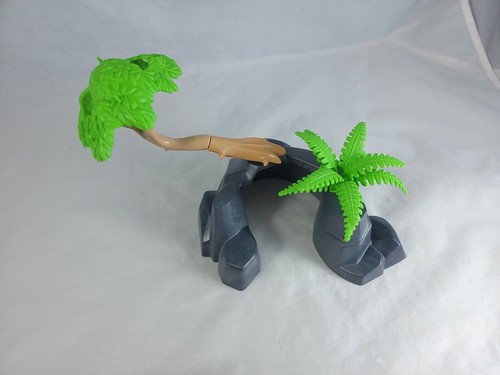 Playmobil #5102 Gatto dai denti a spada con uomini delle caverne quasi completo difficile da trovare - Foto 9 di 14