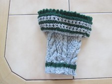 Trachtenstrümpfe, Loferl, Wadenstrümpfe,+ Füßlinge handgestrickt, Maßanfertig
