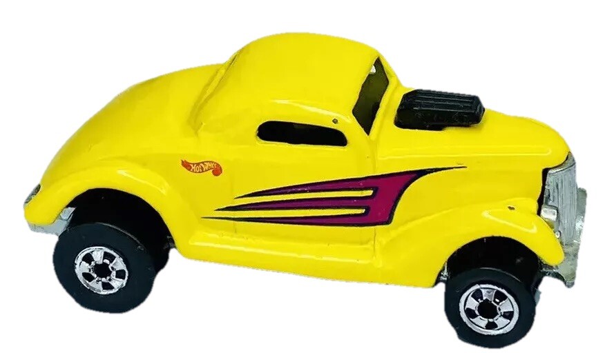 1996 Hot Wheels Mainline #526 Neet Streeter India Yellow BWs Hot