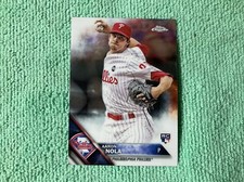 2016 Topps Chrome Series 1 Aaron Nola RC Rookie #133 Phillies 