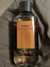 New Bath  Body Works "Oasis" 3 In 1 Hair, Face  Body Wash 10 Fl OZ