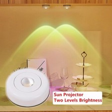 Sunset Light Self Photography Light LED Rainbow Neon Night Light Projector 