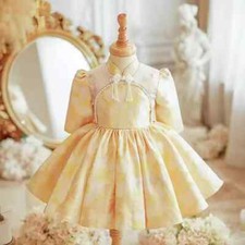 Children's Dress Wedding Birthday Baptism Party Dress Vestidos Flower Girl Dress