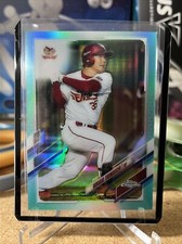 2021 Topps Chrome NPB Japanese Hiroaki Shimauchi Aqua Refractor #045/199