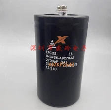 ONE For EPCOS B43456-A9278-M 550V 2700UF Electrolytic Capacitor AMK