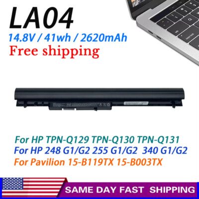 LA04 Laptop Battery For HP Pavilion 14-n000 14-n200 15-n000 15-n200 248 350 41Wh
