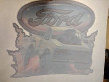 FORD PICKUP VINTAGE 1970's MUSCLE TRUCK IRON ON TRANSFER
