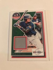 ISAIAH IBARRA GAME WORN MEMORABILIA USAM-11 2022 USA Baseball Stars & Stripes +