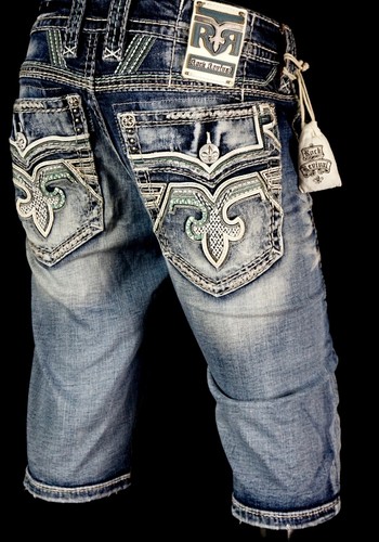 $220 Buckle Mens Rock Revival Jeans 