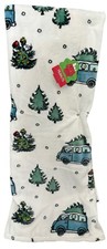 CHRISTMAS HOLIDAY WINTER PEANUTS THROW BLANKET W/ SNOOPY WOODSTOCK TREES NEW