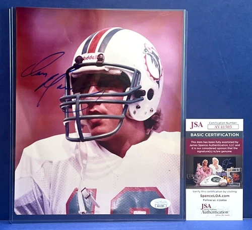 Dan Marino Signed 8x10 Photo Miami Dolphins JSA AV41505