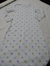 Mini Boden Girls 7/8 Polka Dot Long Sleeve Night Gown Pajamas