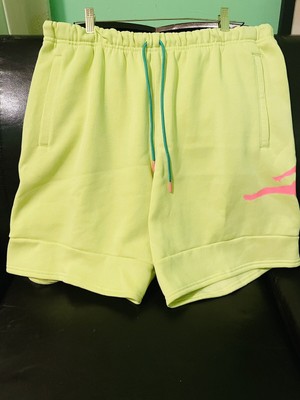 Nike Men's Air Jordan Jumpman Air Fleece Shorts Limelight Size “M” CK6707-352  194957810505 | eBay