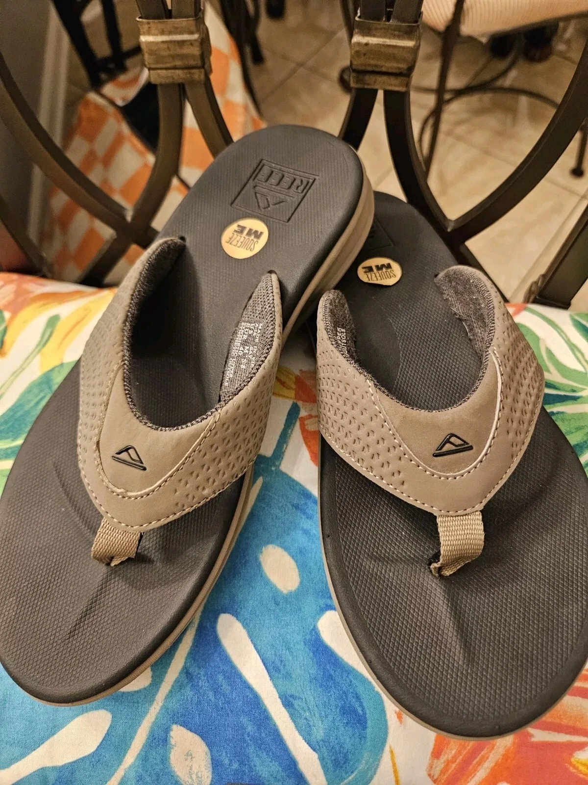 MEN-REEF-ROVET-CASUAL-FLIP-FLOP-SANDALS-RF002295-TAN-BLACK-100% AUTHENTIC SZ 8
Opens in a new window