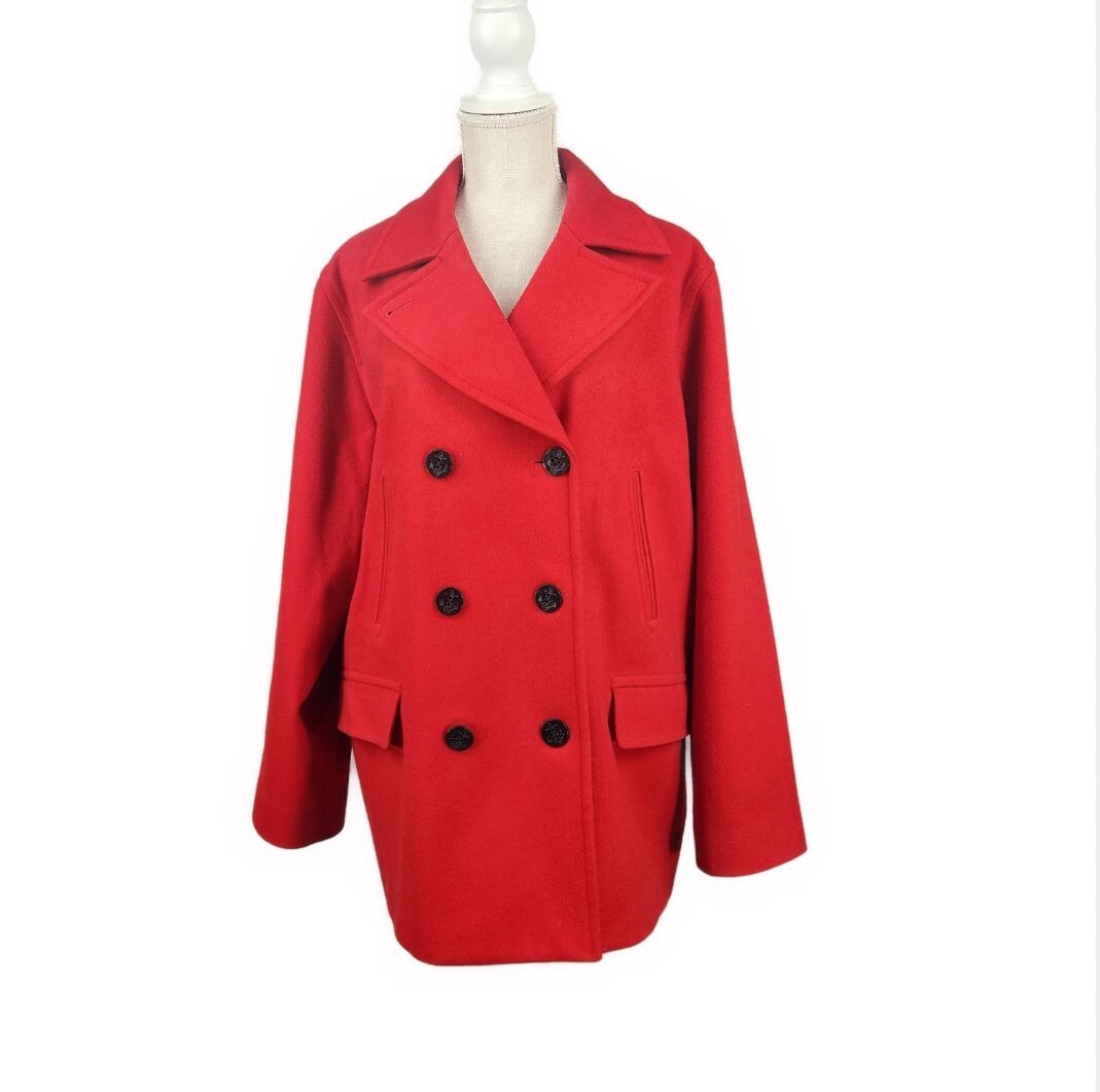 Pendleton Blazer Jacket Double Breasted Vintage 8… - image 1