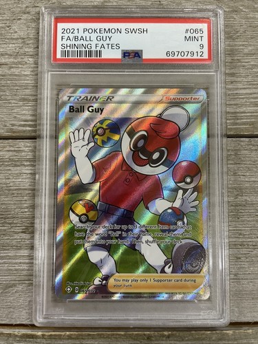 Ball Guy graded PSA 9 for sale on eBay