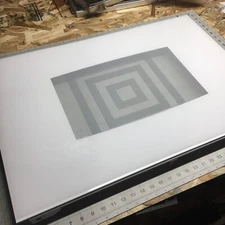 Dacor OEM 30" White Oven Door Outer Glass 66100 - 29.75" x 19.75" #2