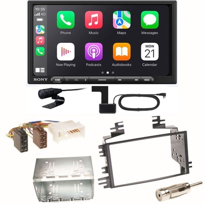 Sony XAV-AX4050 CarPlay Android Auto Einbauset für Kia Sportage JE Rio JB