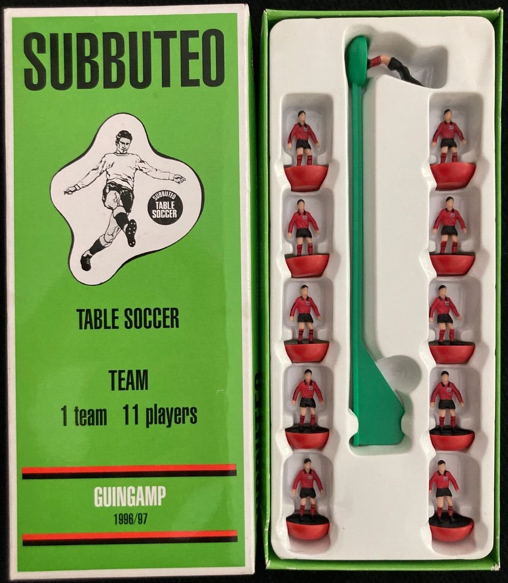 JEU DE FOOTBALL SUBBUTEO ancien EN BOITE foot bleus rouges | eBay