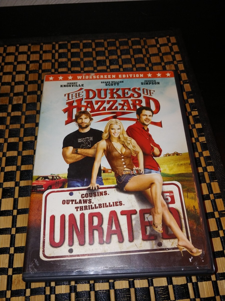The Dukes of Hazzard (DVD, 2005, Unrated, Widescreen Edition) Z47