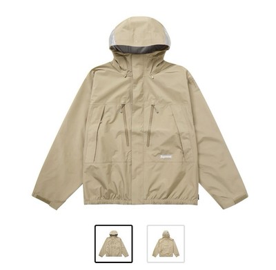 Medium Supreme GORE-TEX Taped Seam Shell Jacket Tan FW24 Fast Free Ship  