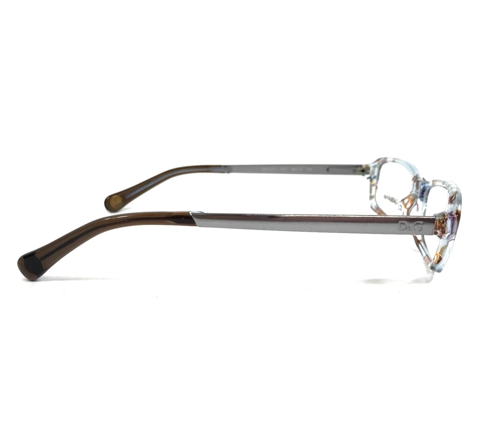 Monturas de gafas Dolce & Gabbana Petite DD1217 1877 flores azules 49-15-130 Foto 3 de 4