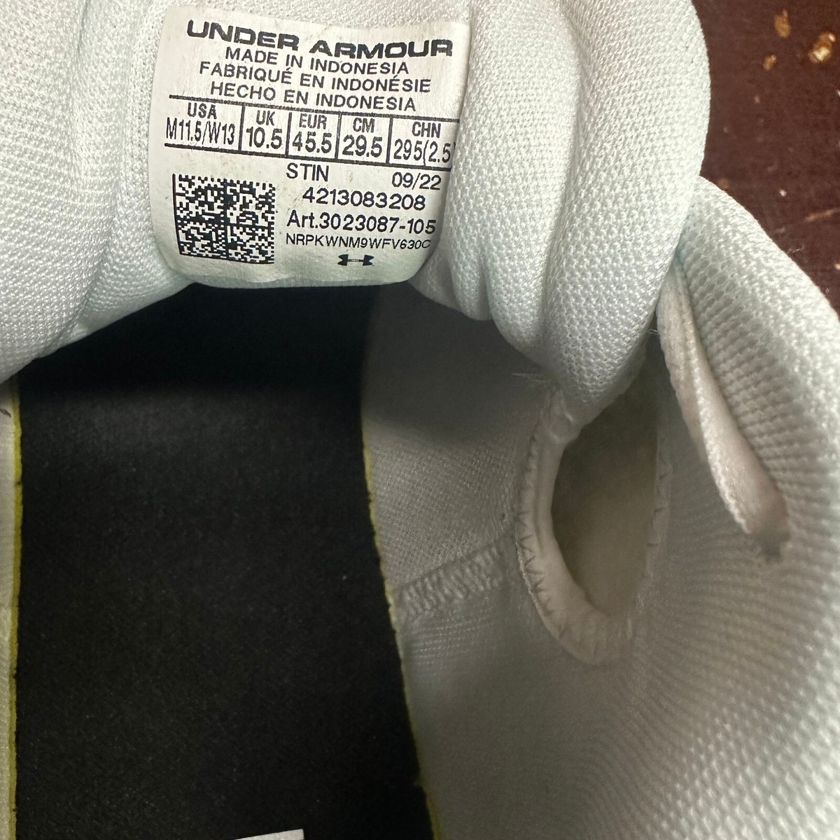 Under Armour Mens White 3Z5 Curry 3023087-105 Basketball 