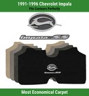 Lloyd Velourtex Trunk Mat for '91-96 Chevy Impala w/Impala Deer with Impala SS