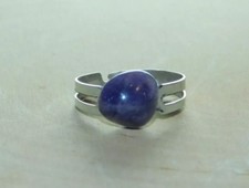 Natural Amethyst Crystal Handmade Adjustable Ring