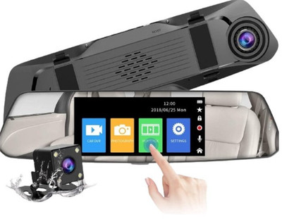 Dashcam mit Rückfahrkamera 4,8 Zoll Touch Screen Full HD 1080P, NEU von Chortau