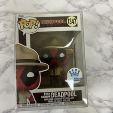 Funko Pop! Vinyl: Marvel Park Ranger Deadpool Funko Exclusive #1347 W/ Protector