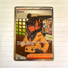 Pokemon TCG Emma 107/086 Chaos Rising Ultra Rare Holo Full Art Trainer