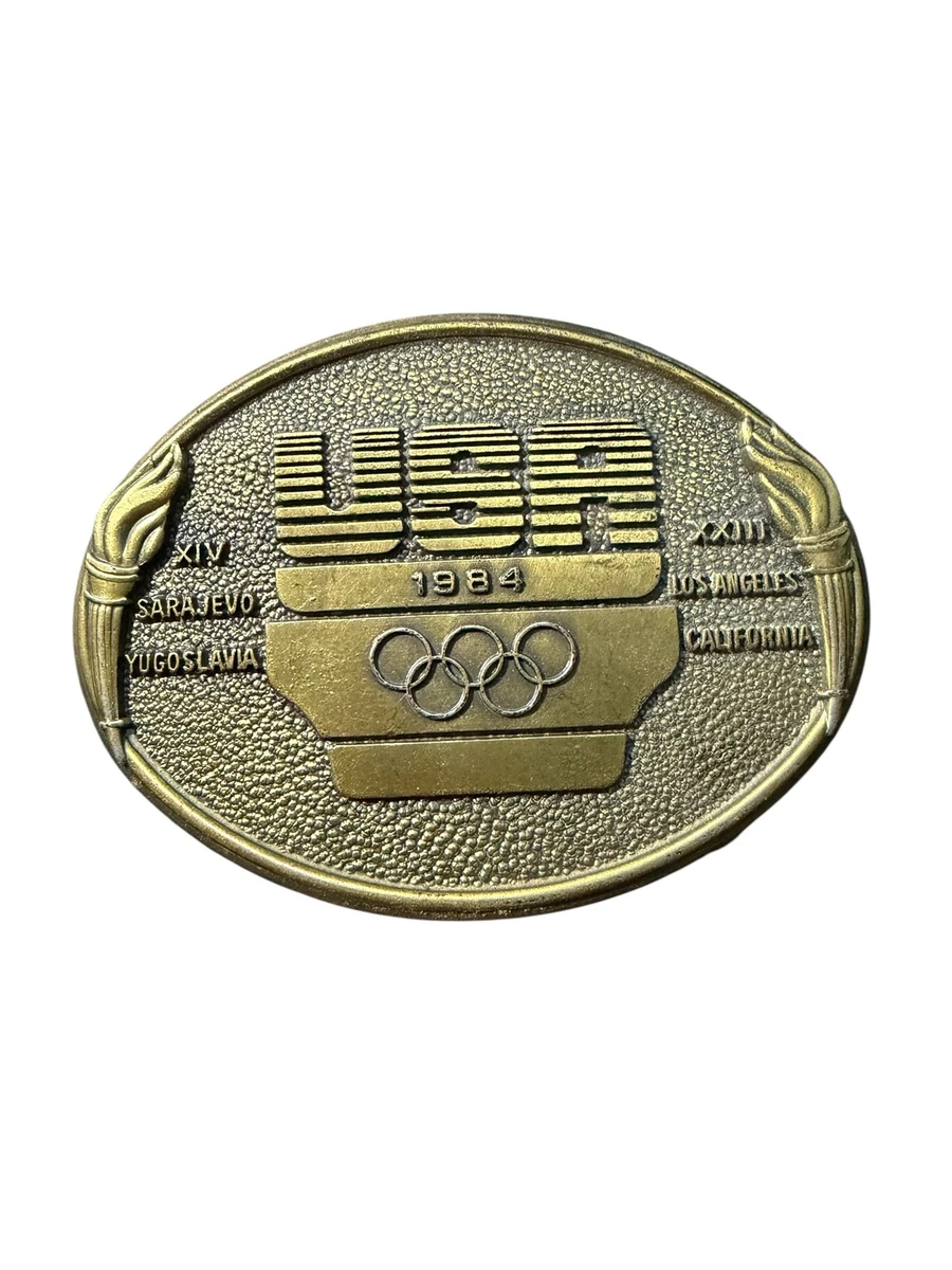 Pin's Vintage USA Hockey JO Sarajevo 1984 - Yougoslavie, Rare !