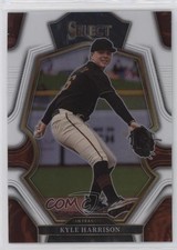 2023 Panini Select Premier Level White Prizm /149 Kyle Harrison #184 10x2