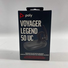 New-Poly Voyager Legend 50UC Bluetooth Ear-Hook Headset Black 7S4L8AA