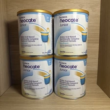 (4 Cans) Nutricia Neocate Junior Vanilla, 14.1 oz FREE SHIPPING EXP 09/2026