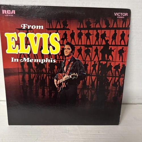 VINTAGE VINYL LP RECORD ALBUM ELVIS PRESLEY IN MEMPHIS RCA RECORDS 1969