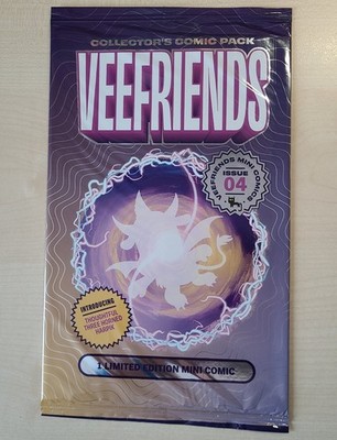 VeeFriends Mini Comic Issue 04 Three Horned Harpik NEW / SEALED Collector's Pack