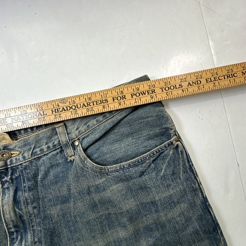 Urban Pipeline Jeans Mens Relaxed Bootcut Baggy Faded Blue 40X30 #528 - Picture 14 of 17