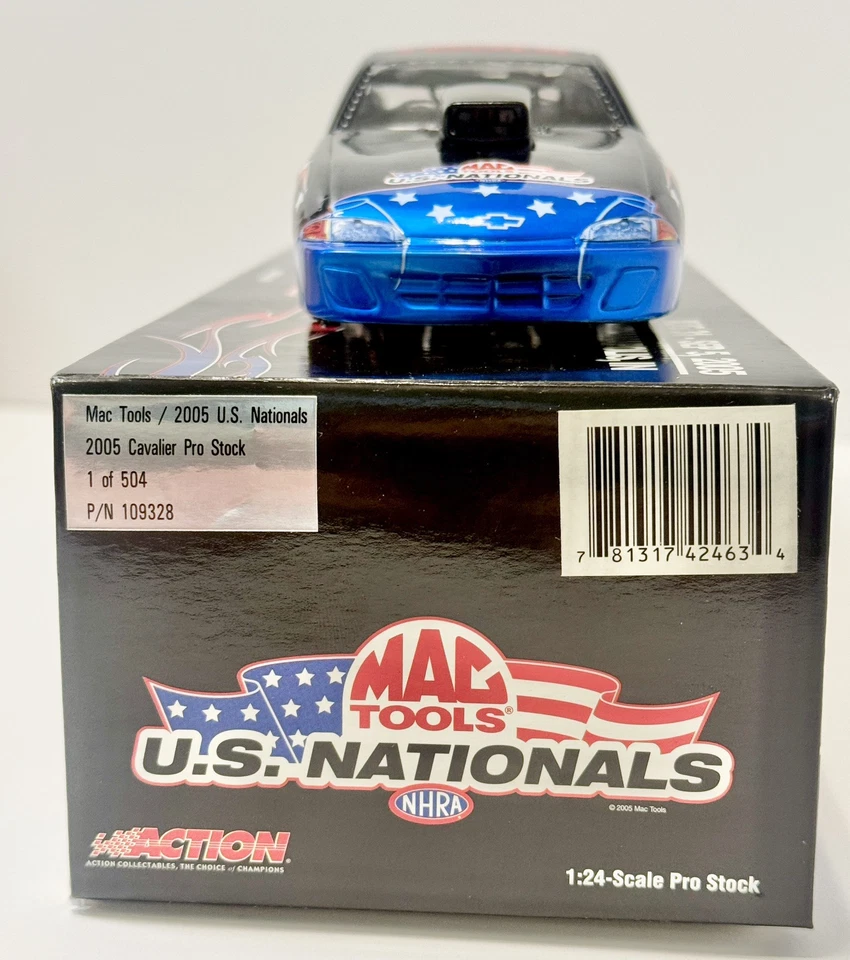 NHRA 2005 MAC Tools Nationals Cavalier Pro Stock “1 OF 504” RARE!! - Image 2 of 4