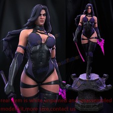 Psylocke 2 Head 1/12 1/8 1/4 1/3 1/2 Model Kit Unpainted Unassembled 3D Print