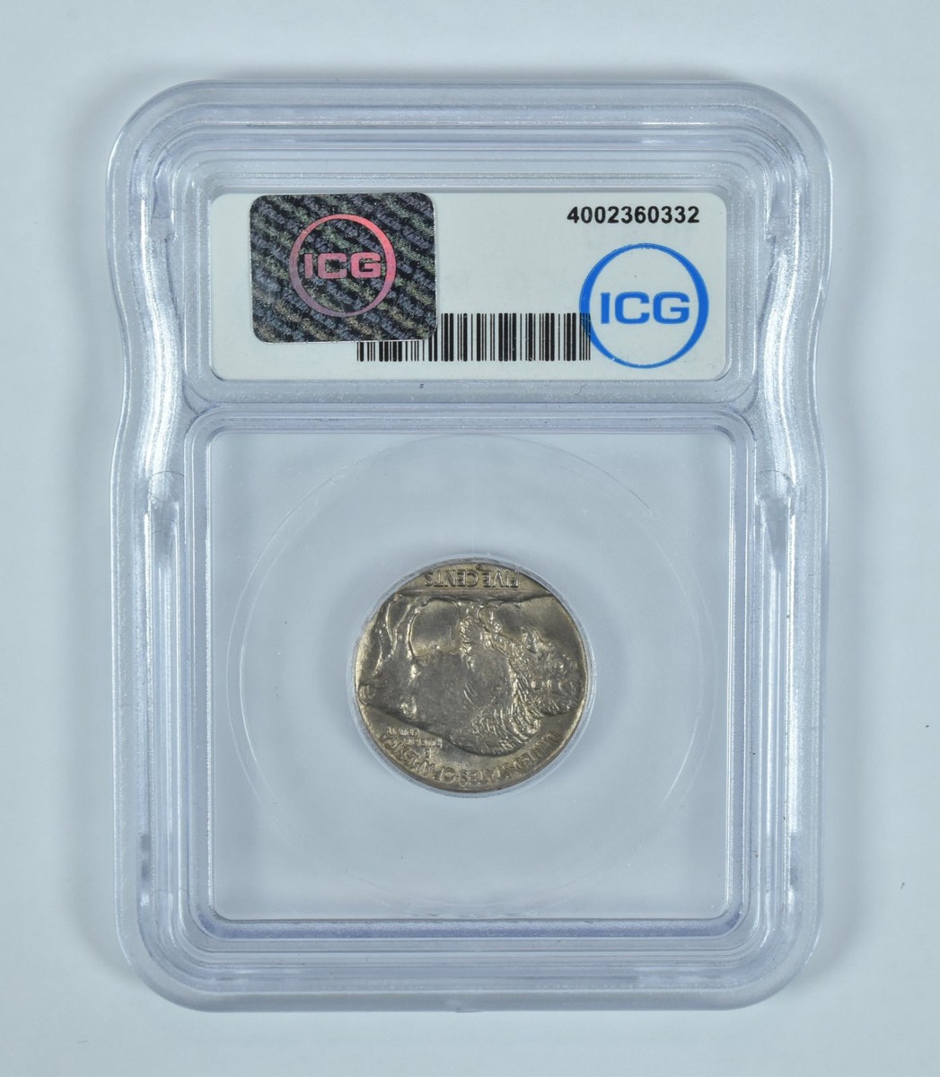 1938-D Indian Head Buffalo Nickel MS64 ICG | eBay