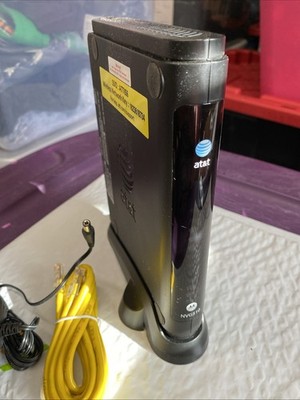 AT&T Arris Modem Wireless Router Model NVG510 - ATT DSL Broadband Network, Stand