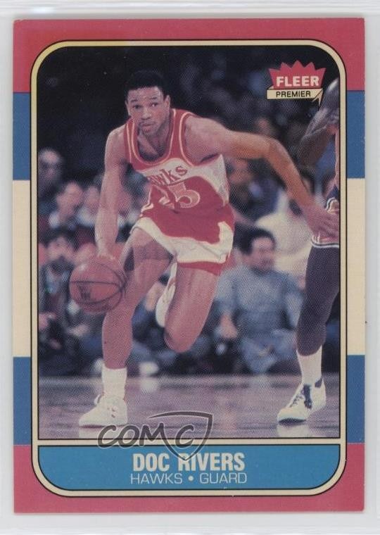 1986-87 Fleer Doc Rivers #91 04dh