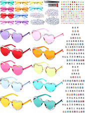 20 Pairs DIY Heart Sunglasses Popular Singer Themed Party Favors Friendship Hear