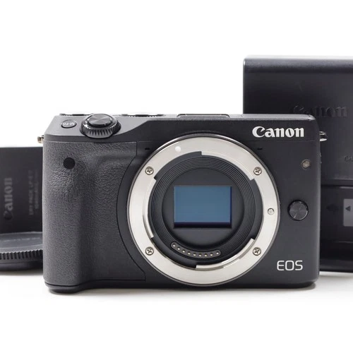 Canon EOS M3 24.2MP Mirrorless Digital Camera Black [Near Mint] #4342J