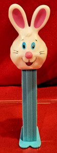 Pez Dispenser White Easter Bunny 2008