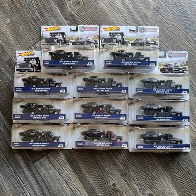 Hot Wheels Team Transport  66 Super Nova Retro Rig Lot Of 11