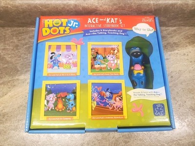 Hot Dots Jr.  Talking Pen Ace and Kat's Interactive Storybook Set